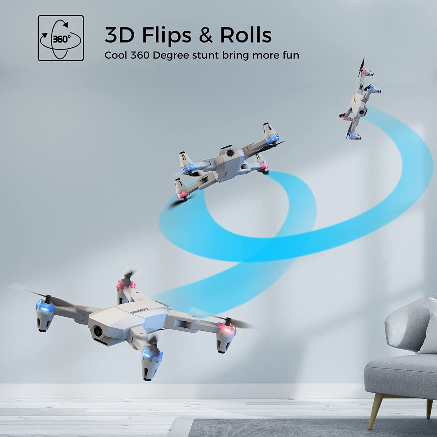 SIMREX X500 mini Drone Optical Flow Positioning SIMREX X500 mini Drone Optical Flow Positioning