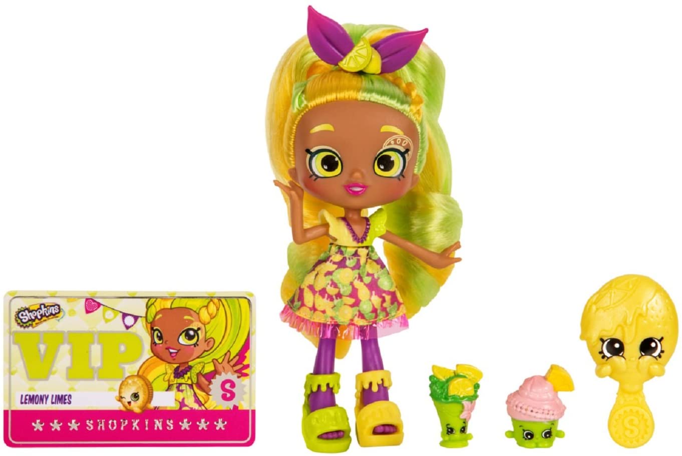 Shopkins Shoppies Doll Single Pack - Lemony Limes Shopkins Shoppies Doll Single Pack - Lemony Limes