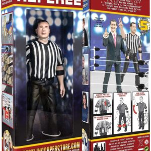 Counting and Talking Wrestling Referee Action Figure