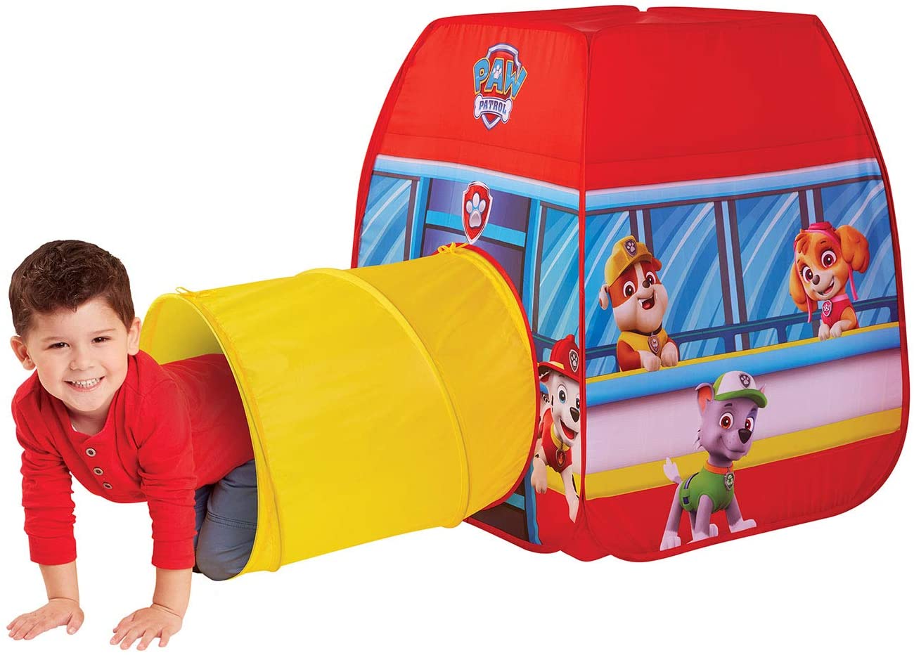 Paw Patrol Kids Tent Pop Up Play Tent with Tunnel Paw Patrol Kids Tent Pop Up Play Tent with Tunnel