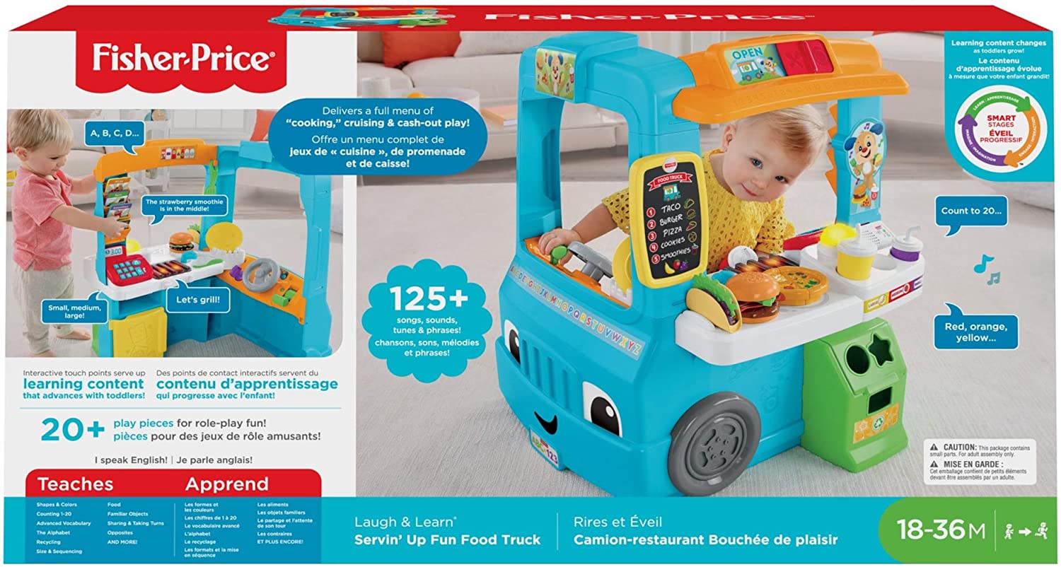 Fisher Price Laugh & Learn Servin Up Fun Food Truck Fisher Price Laugh & Learn Servin Up Fun Food Truck