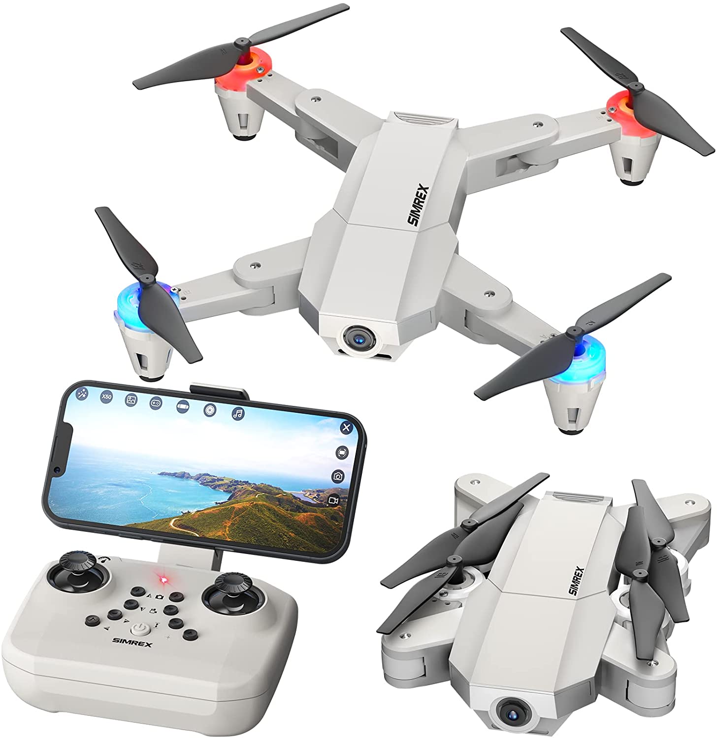 SIMREX X500 mini Drone Optical Flow Positioning SIMREX X500 mini Drone Optical Flow Positioning