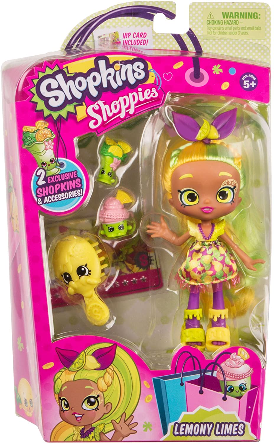 Shopkins Shoppies Doll Single Pack - Lemony Limes Shopkins Shoppies Doll Single Pack - Lemony Limes