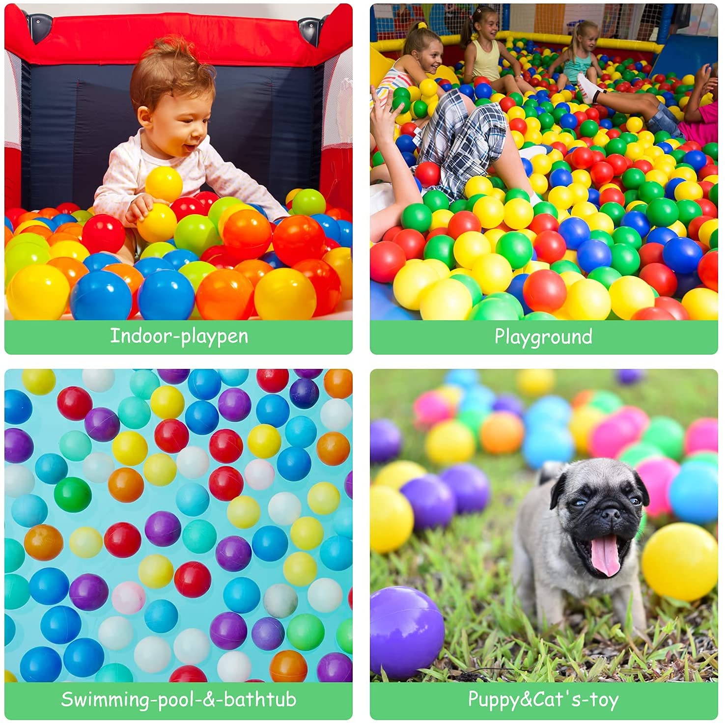 Vanland 100 Ball Pit Balls Vanland 100 Ball Pit Balls