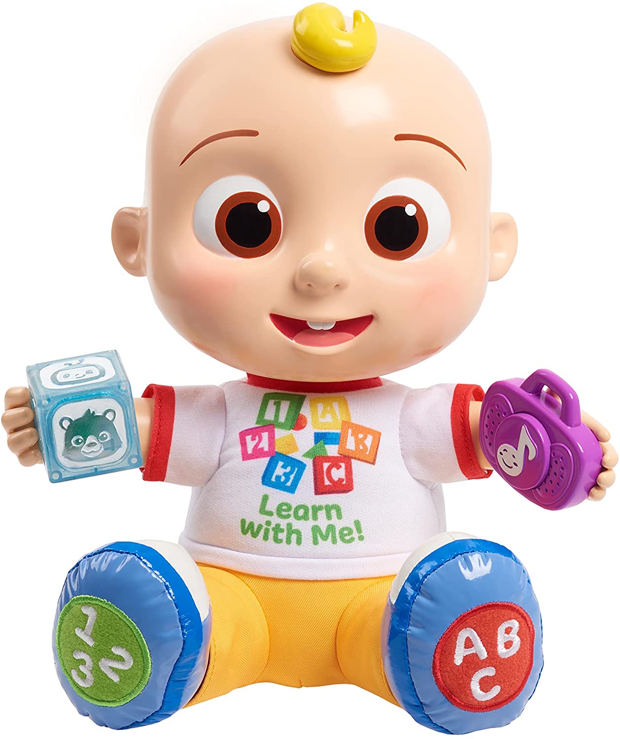 CoComelon Learning JJ Doll with Lights & Sounds CoComelon Learning JJ Doll with Lights & Sounds