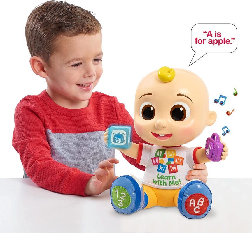 CoComelon Learning JJ Doll with Lights & Sounds