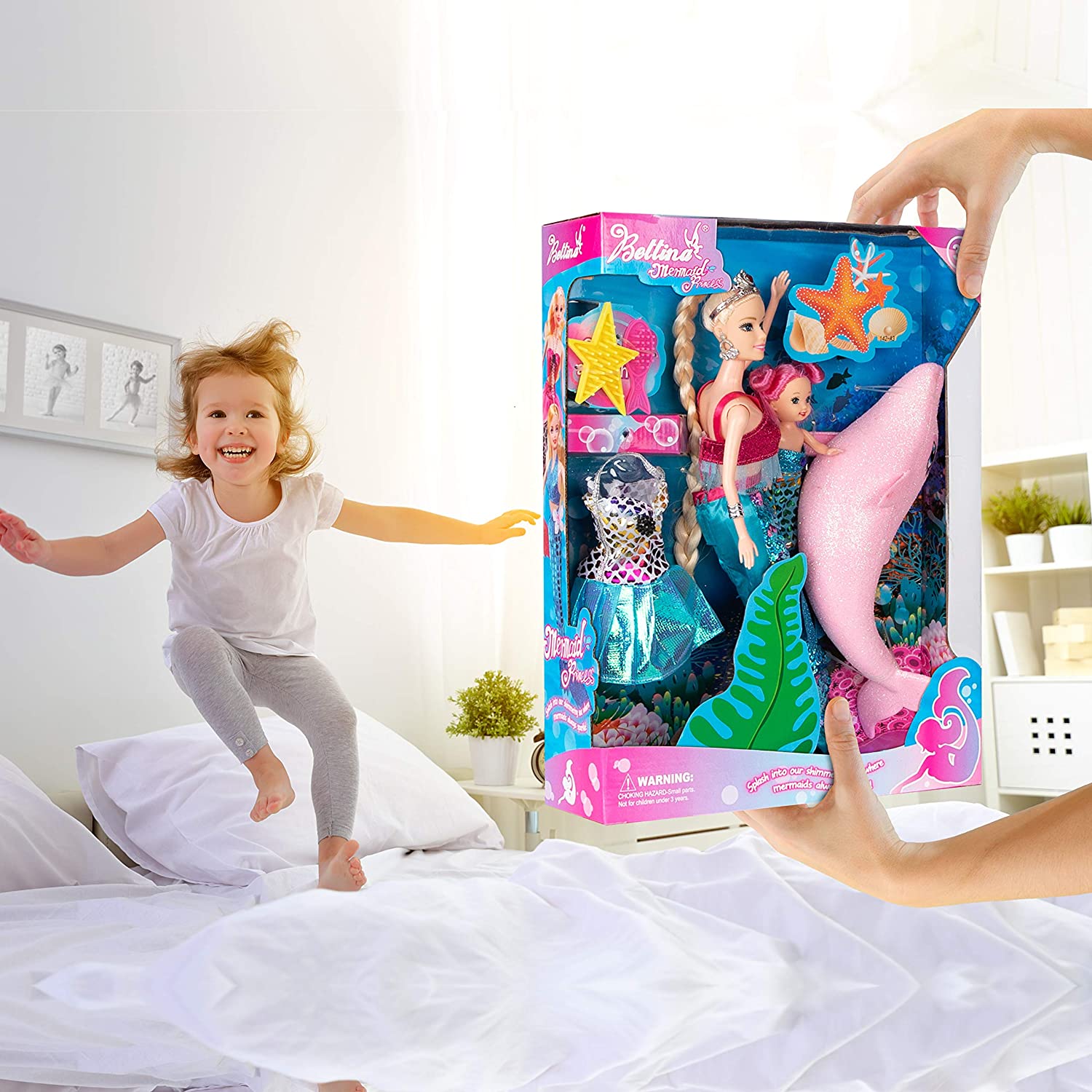 Yellow River Mermaid Princess Doll Playset Yellow River Mermaid Princess Doll Playset