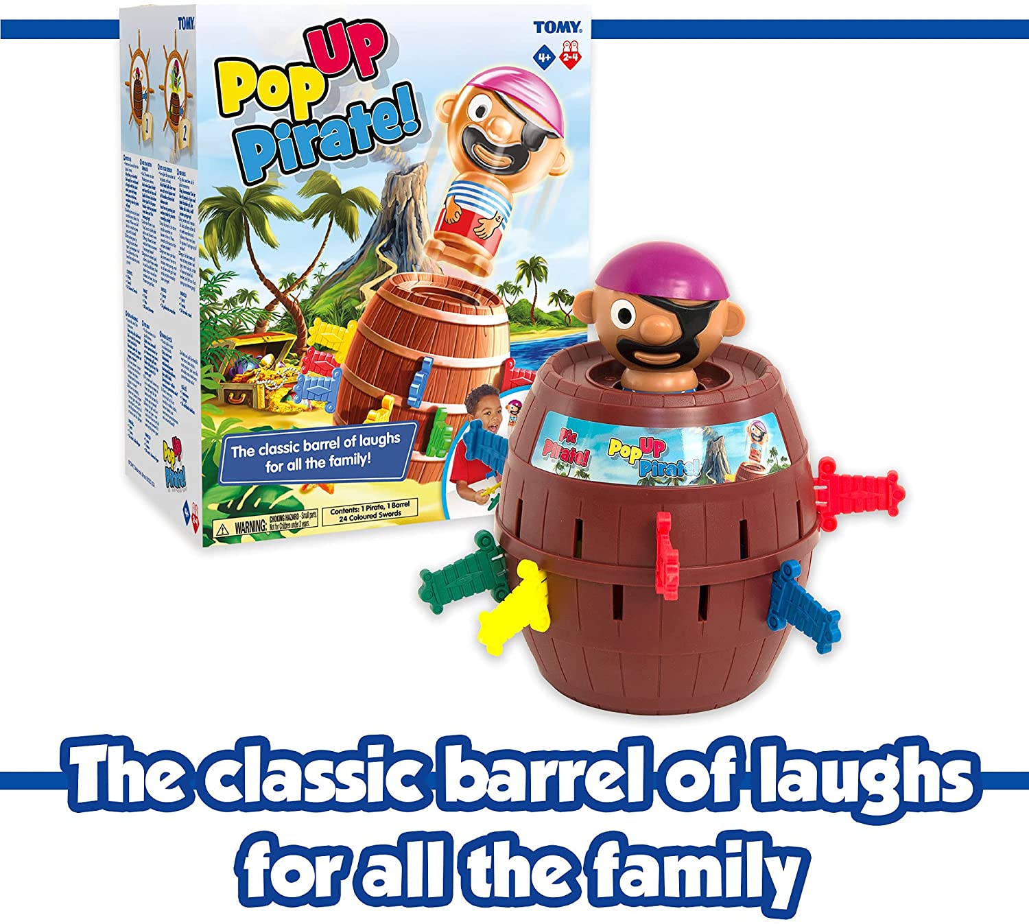 TOMY Pop Up Pirate Game TOMY Pop Up Pirate Game