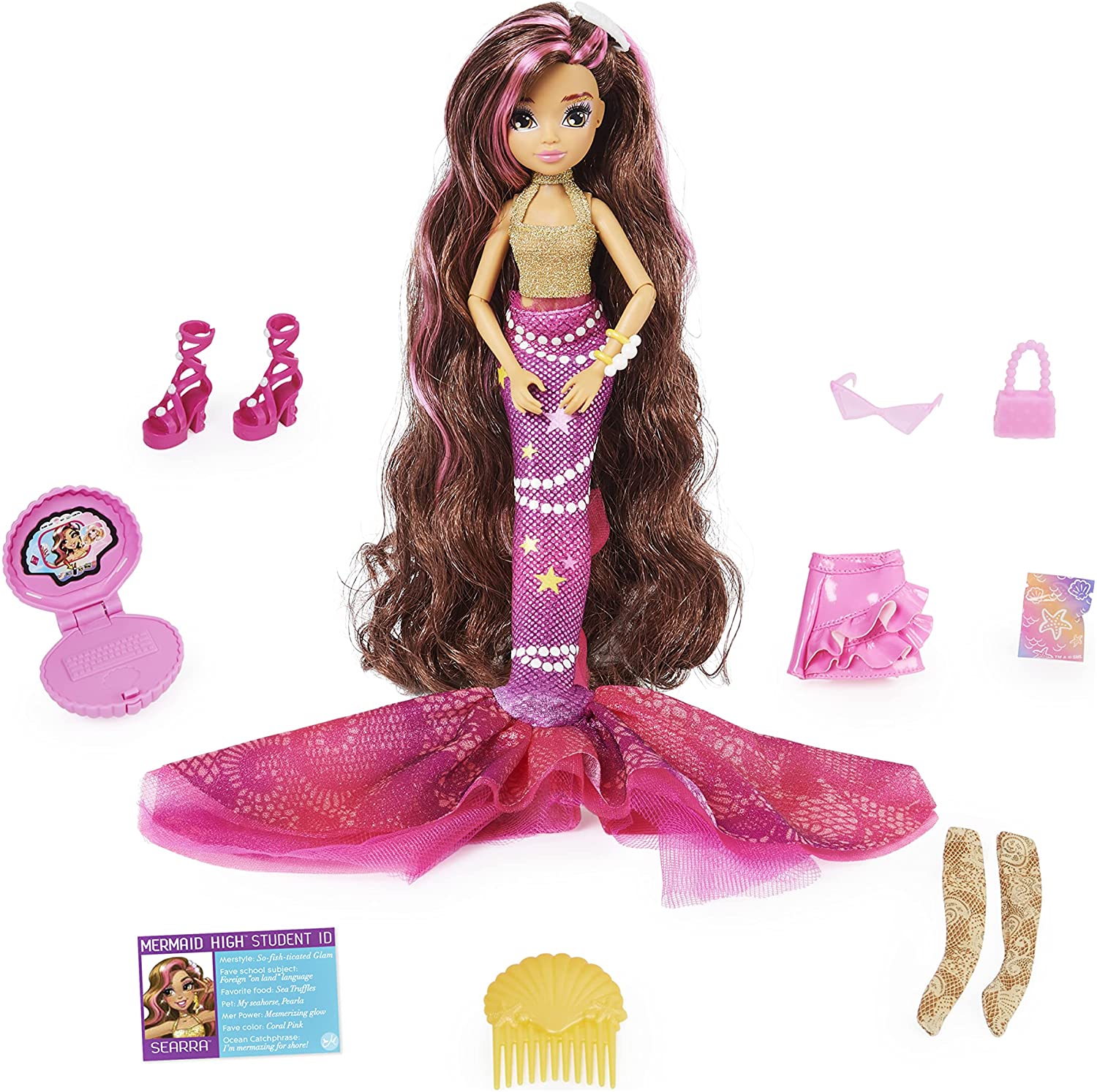 MERMAID HIGH Searra Deluxe Mermaid Doll MERMAID HIGH Searra Deluxe Mermaid Doll