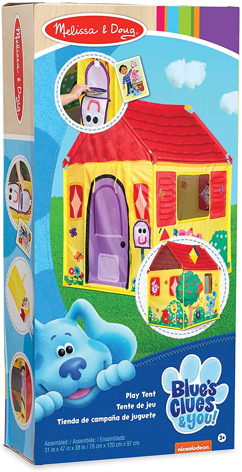 Melissa & Doug Blue's Clues & You! Blue's House Play Tent Melissa & Doug Blue's Clues & You! Blue's House Play Tent
