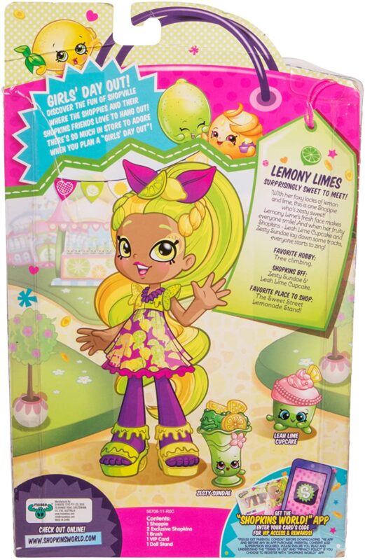 Shopkins Shoppies Doll Single Pack - Lemony Limes