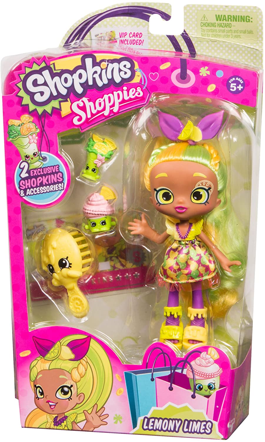 Shopkins Shoppies Doll Single Pack - Lemony Limes Shopkins Shoppies Doll Single Pack - Lemony Limes