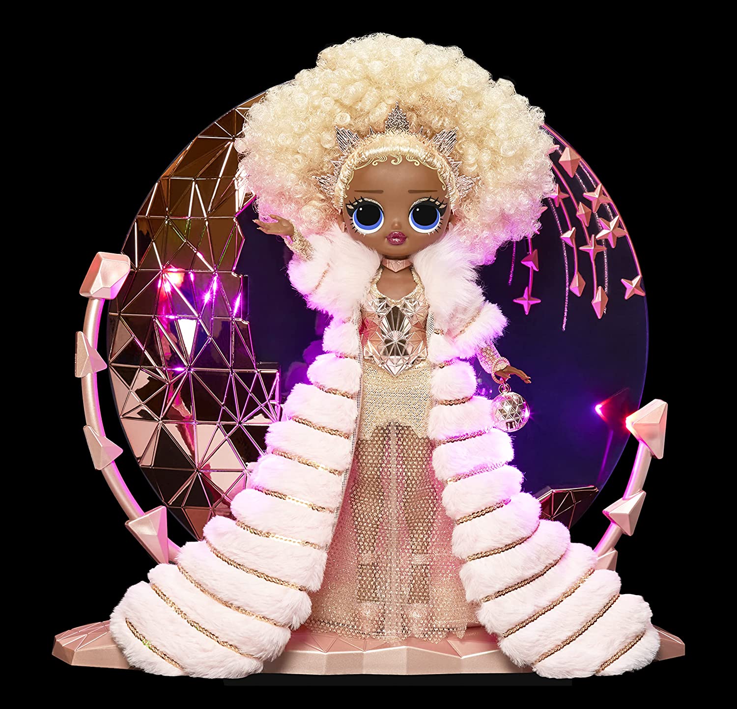 LOL Surprise Holiday OMG 2021 Collector NYE Queen Fashion Doll LOL Surprise Holiday OMG 2021 Collector NYE Queen Fashion Doll