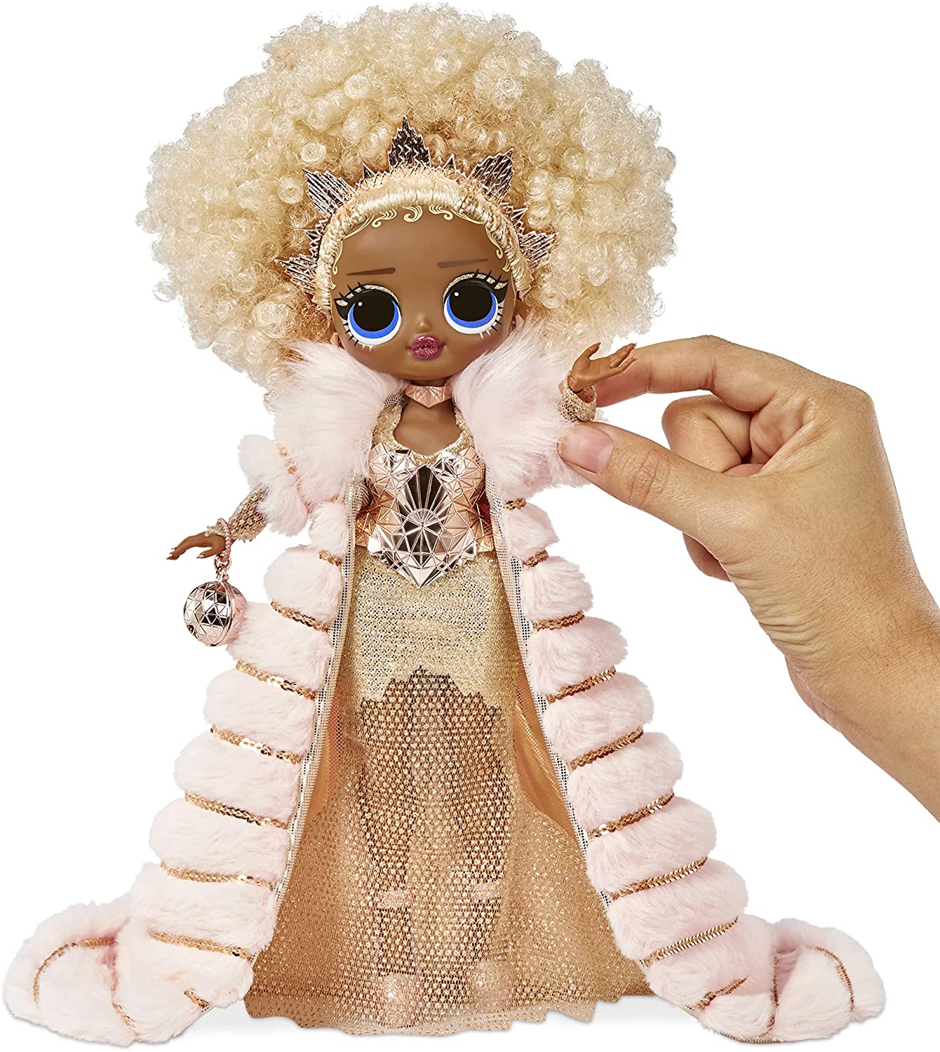 LOL Surprise Holiday OMG 2021 Collector NYE Queen Fashion Doll LOL Surprise Holiday OMG 2021 Collector NYE Queen Fashion Doll
