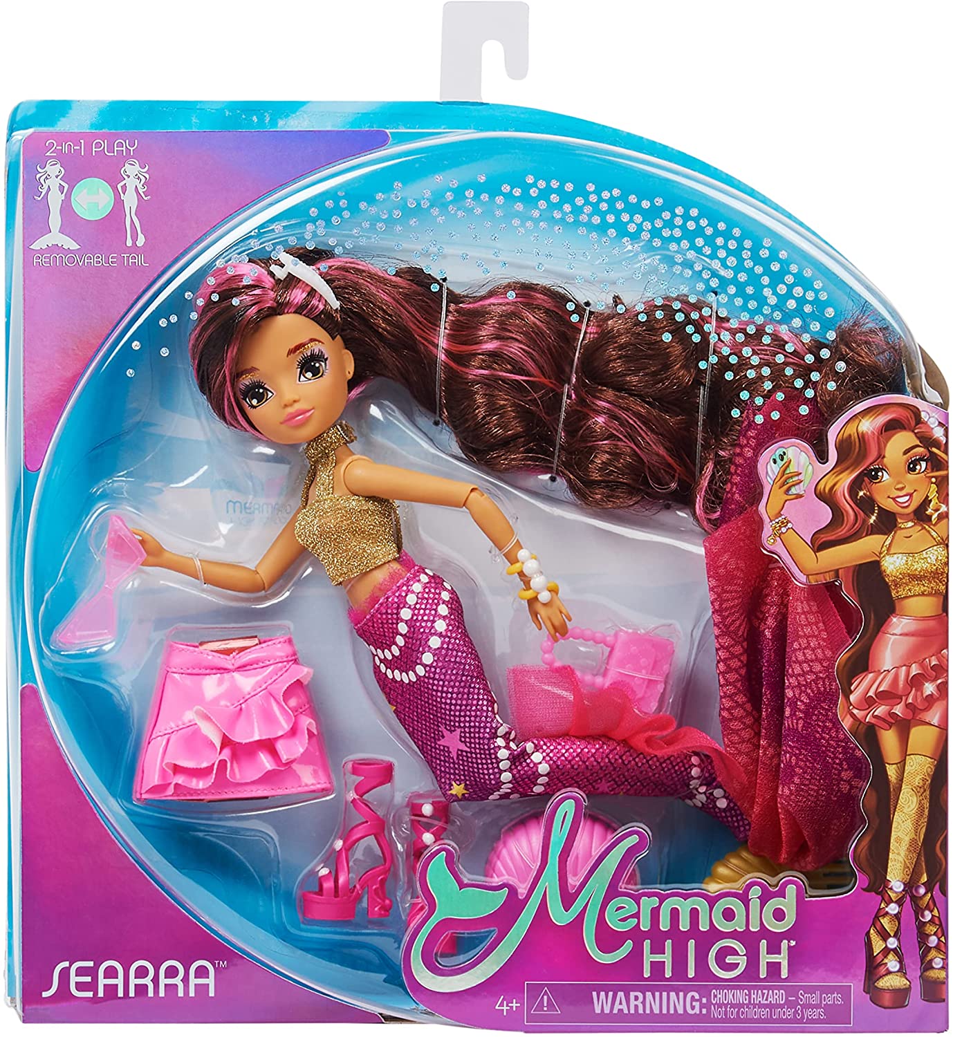 MERMAID HIGH Searra Deluxe Mermaid Doll MERMAID HIGH Searra Deluxe Mermaid Doll