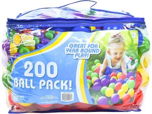 200 Count Colorful Play Balls