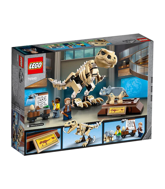 LEGO Jurassic World TRex Dinosaur Fossil Exhibition 76940 LEGO Jurassic World TRex Dinosaur Fossil Exhibition 76940