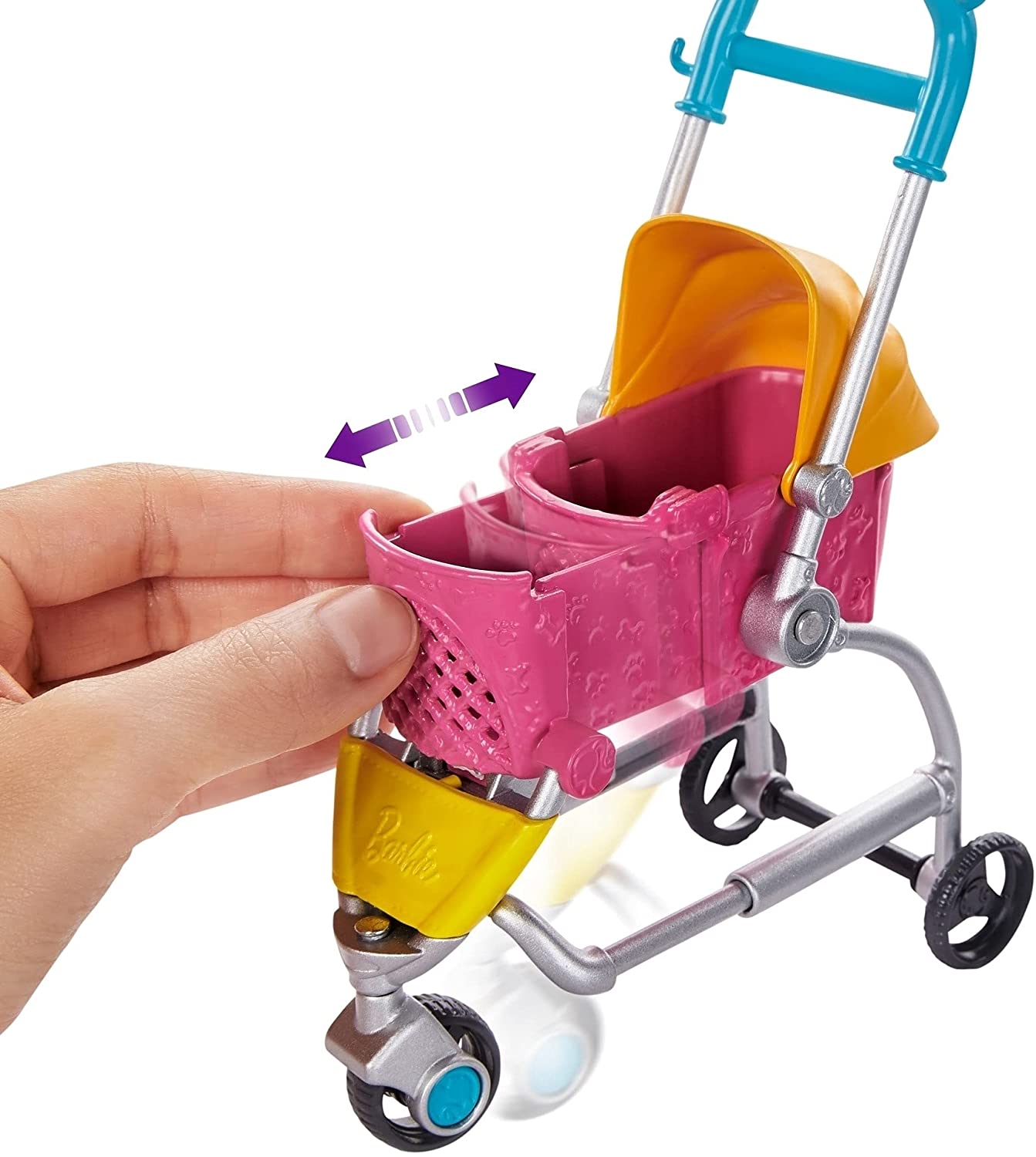 Barbie Stroll ‘n Play Pups Playset with Blonde Barbie Doll Barbie Stroll ‘n Play Pups Playset with Blonde Barbie Doll
