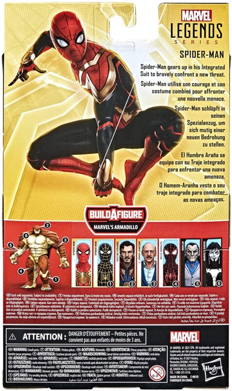 Spider Man Marvel Legends Series Integrated Suit Action Figure