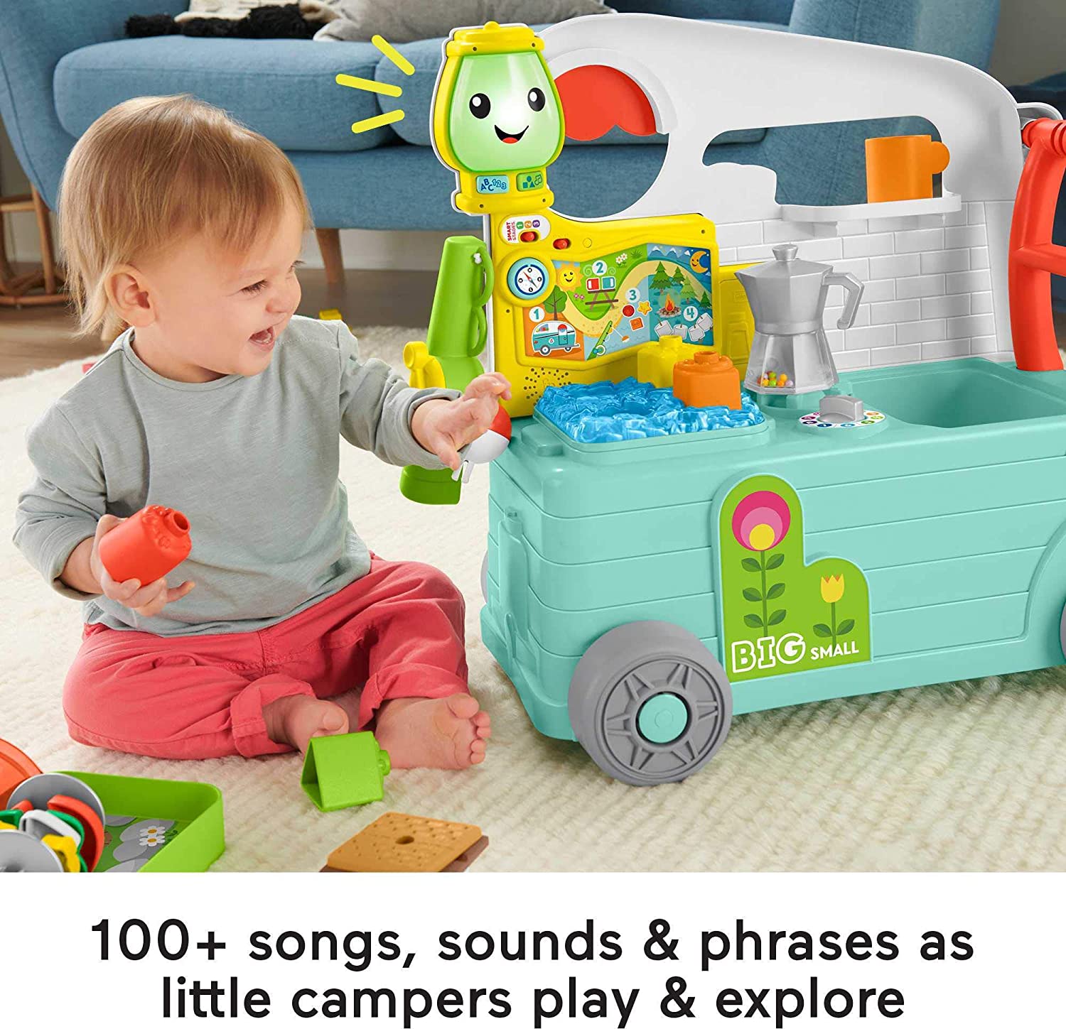 Fisher-Price Laugh & Learn 3-in-1 On-the-Go Camper Fisher-Price Laugh & Learn 3-in-1 On-the-Go Camper