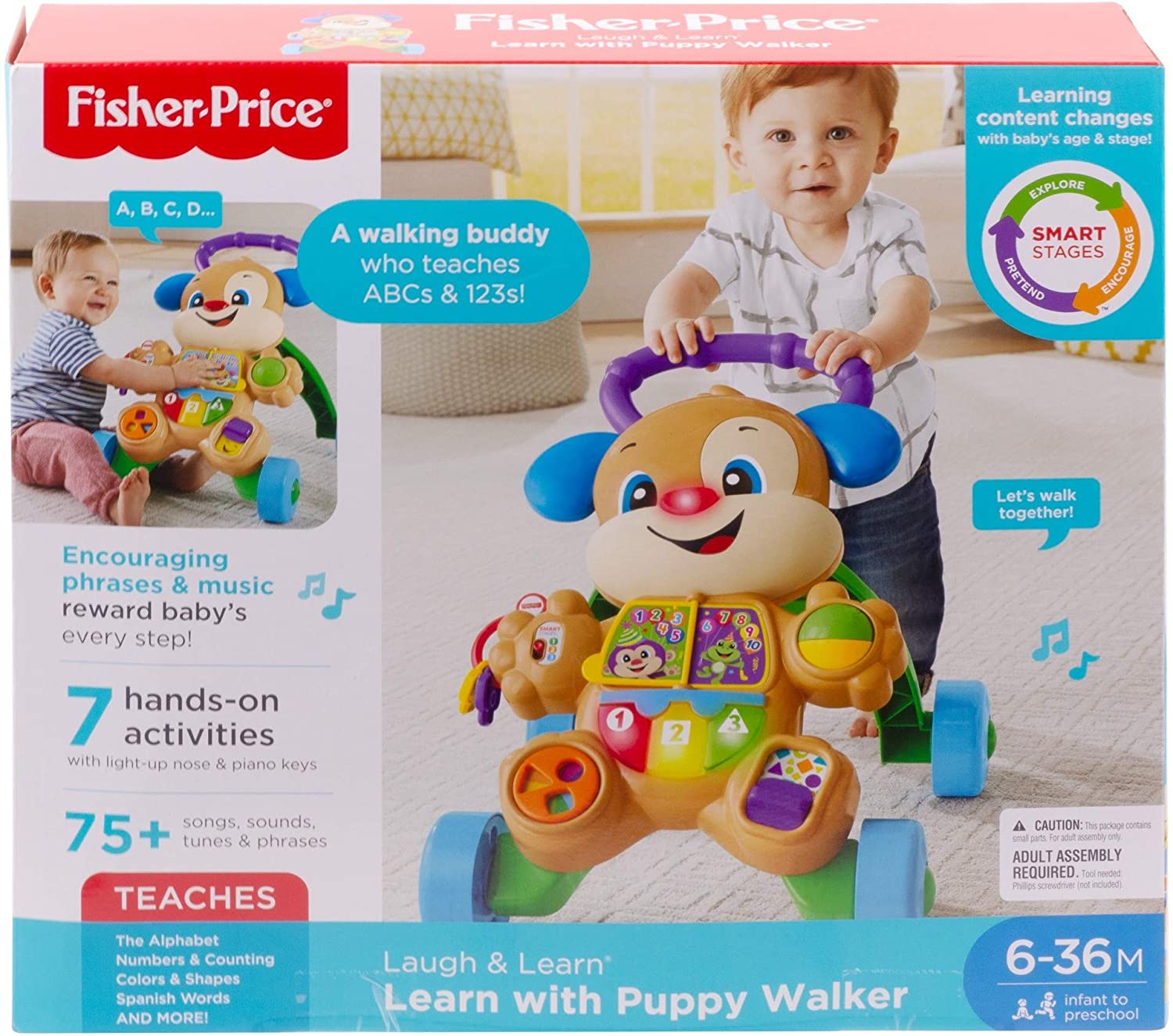 Fisher Price Laugh & Learn Smart Stages Learn with Puppy Walker Fisher Price Laugh & Learn Smart Stages Learn with Puppy Walker