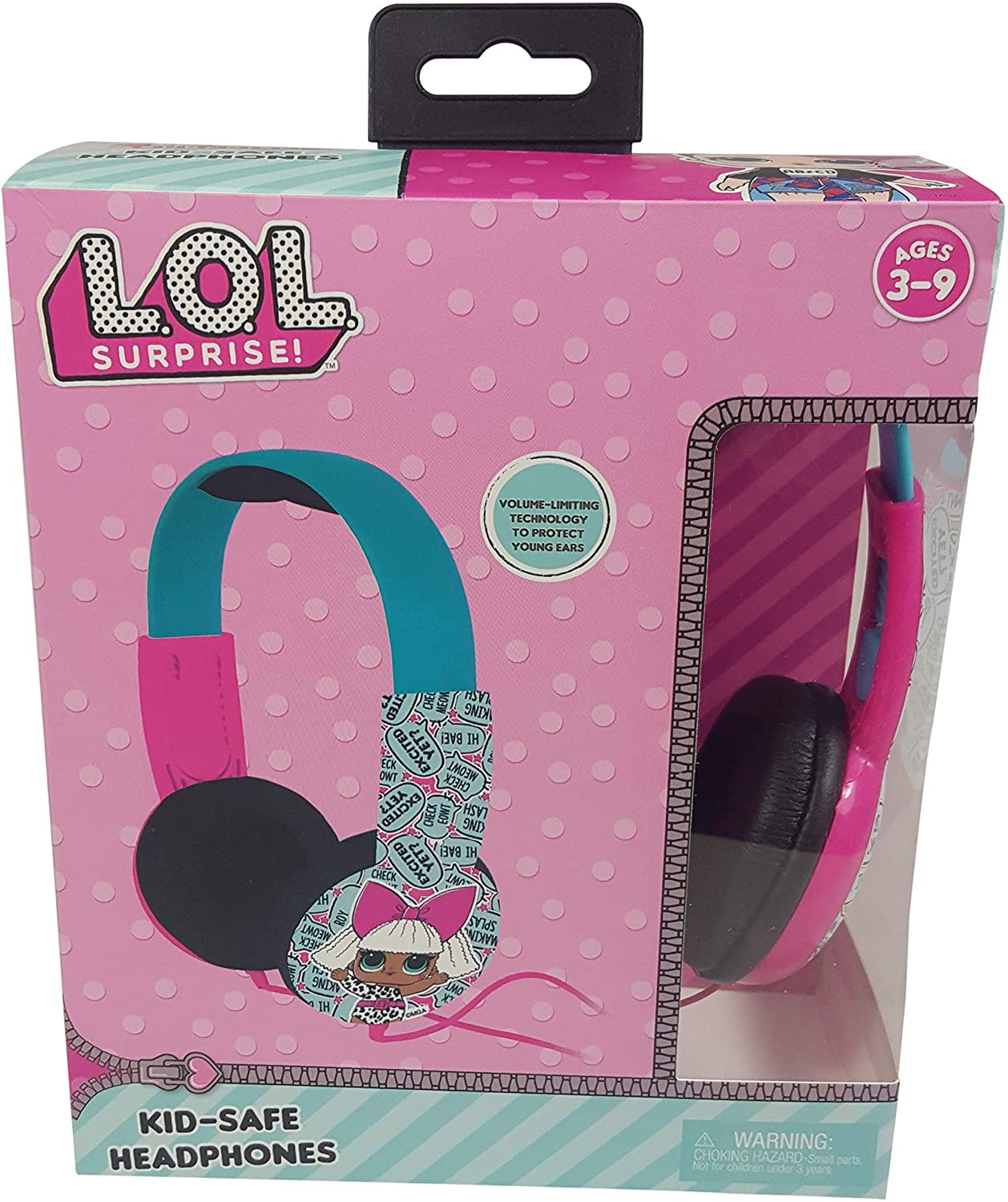 L.O.L. Surprise Kids Safe Over The Ear Headphones
