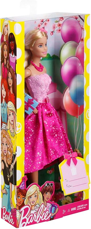 Barbie Happy Birthday Doll Pink