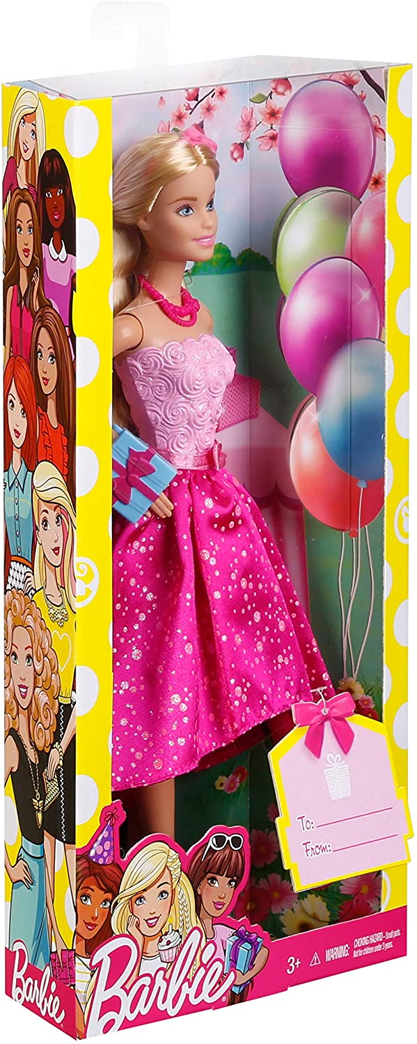 Barbie Happy Birthday Doll Pink Barbie Happy Birthday Doll Pink