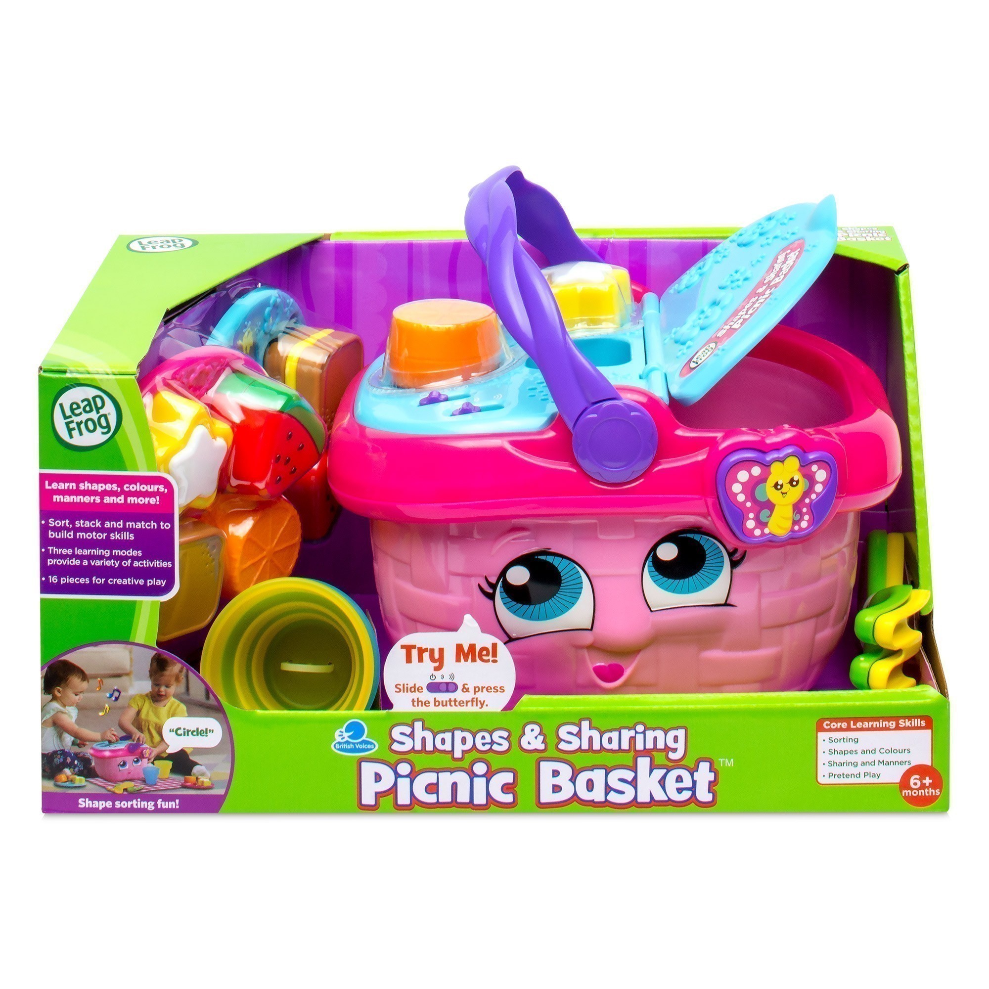 LeapFrog Shapes and Sharing Picnic Basket LeapFrog Shapes and Sharing Picnic Basket
