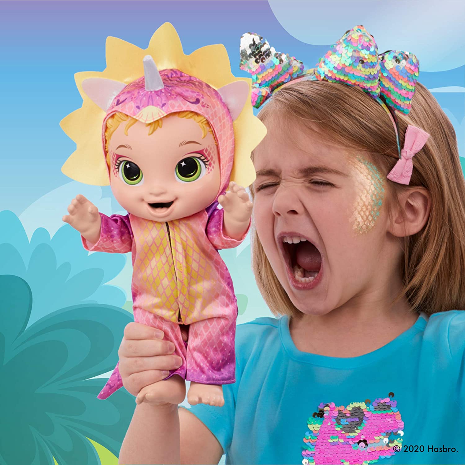 Baby Alive Dino Cuties Triceratops Doll Baby Alive Dino Cuties Triceratops Doll