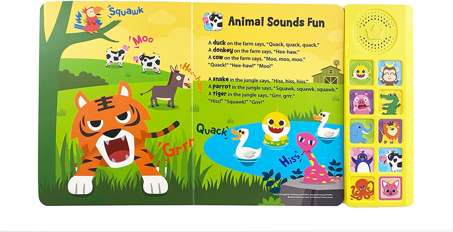 Pinkfong Baby Shark Animal Songs Sound Book Pinkfong Baby Shark Animal Songs Sound Book