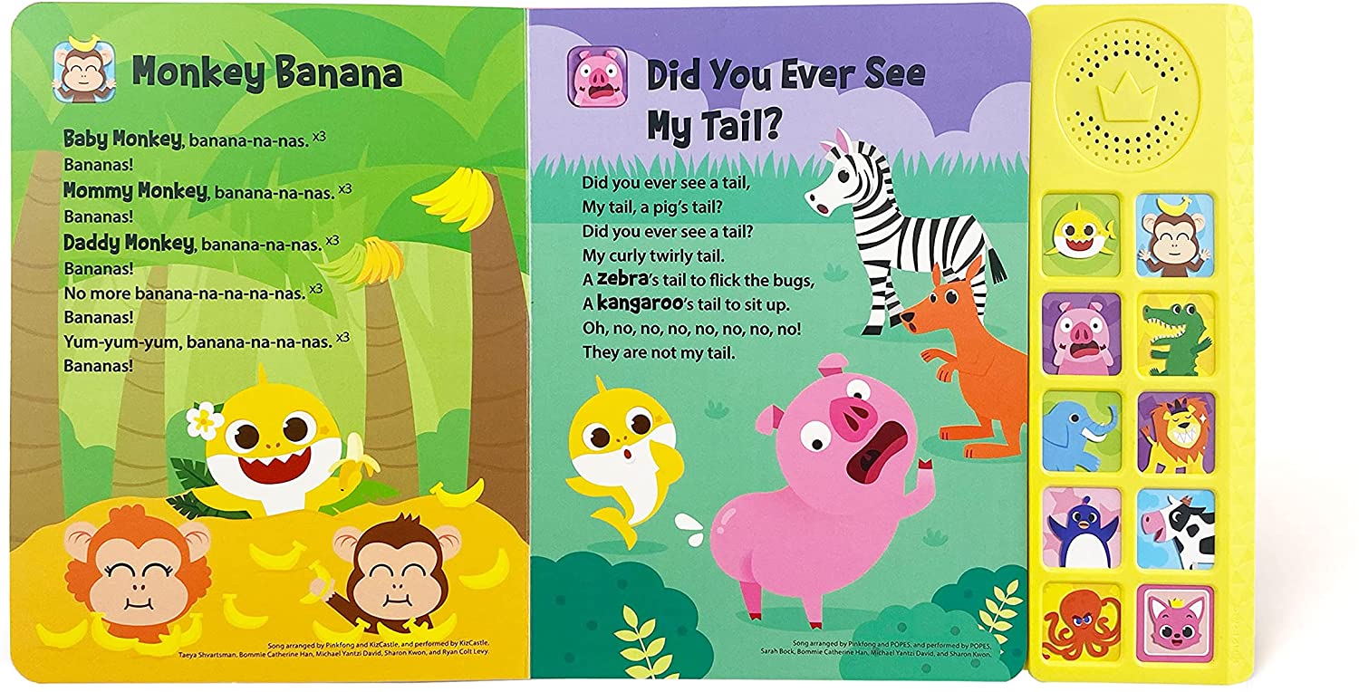 Pinkfong Baby Shark Animal Songs Sound Book Pinkfong Baby Shark Animal Songs Sound Book