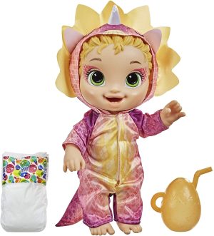 Baby Alive Dino Cuties Triceratops Doll