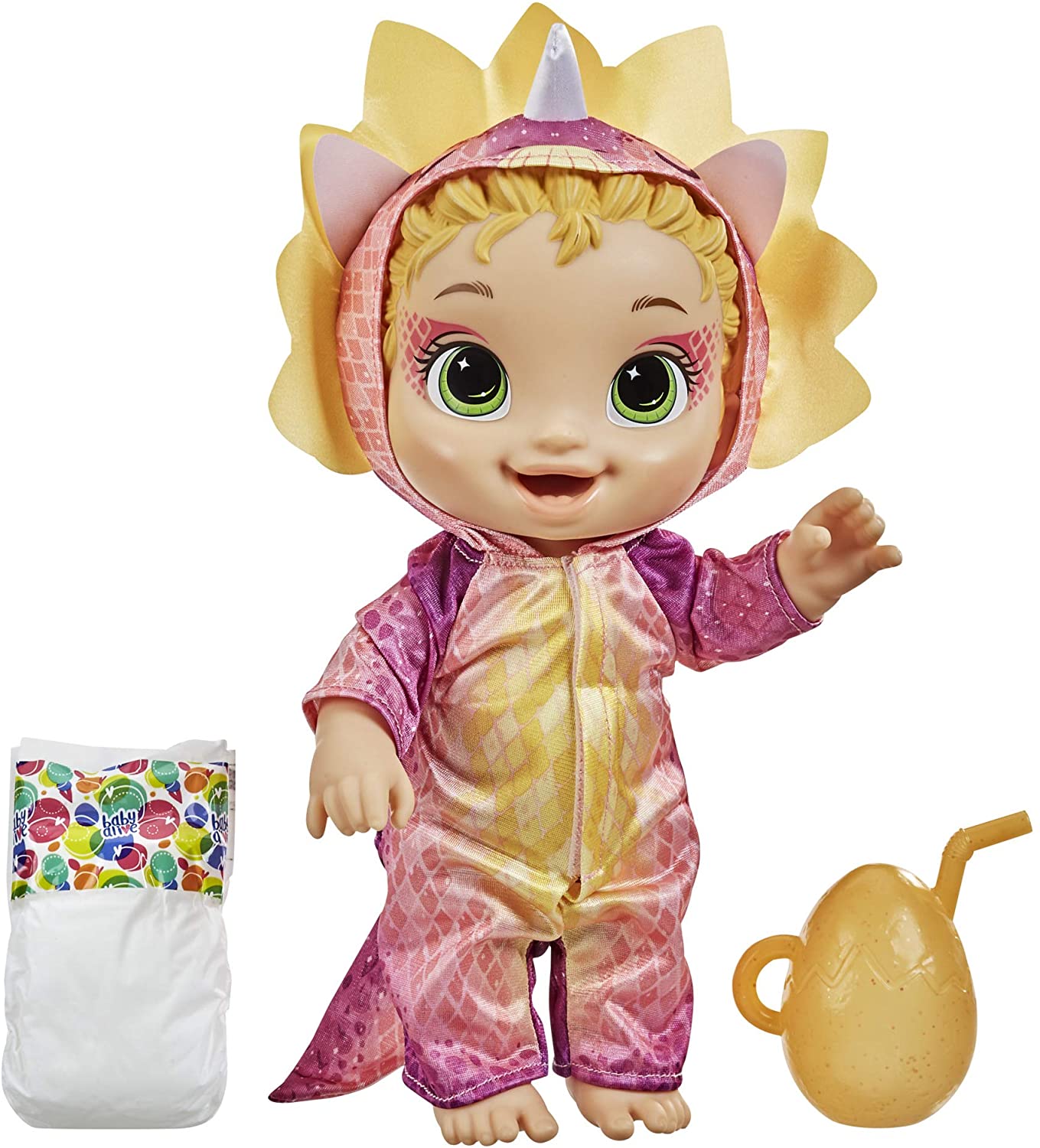 Baby Alive Dino Cuties Triceratops Doll