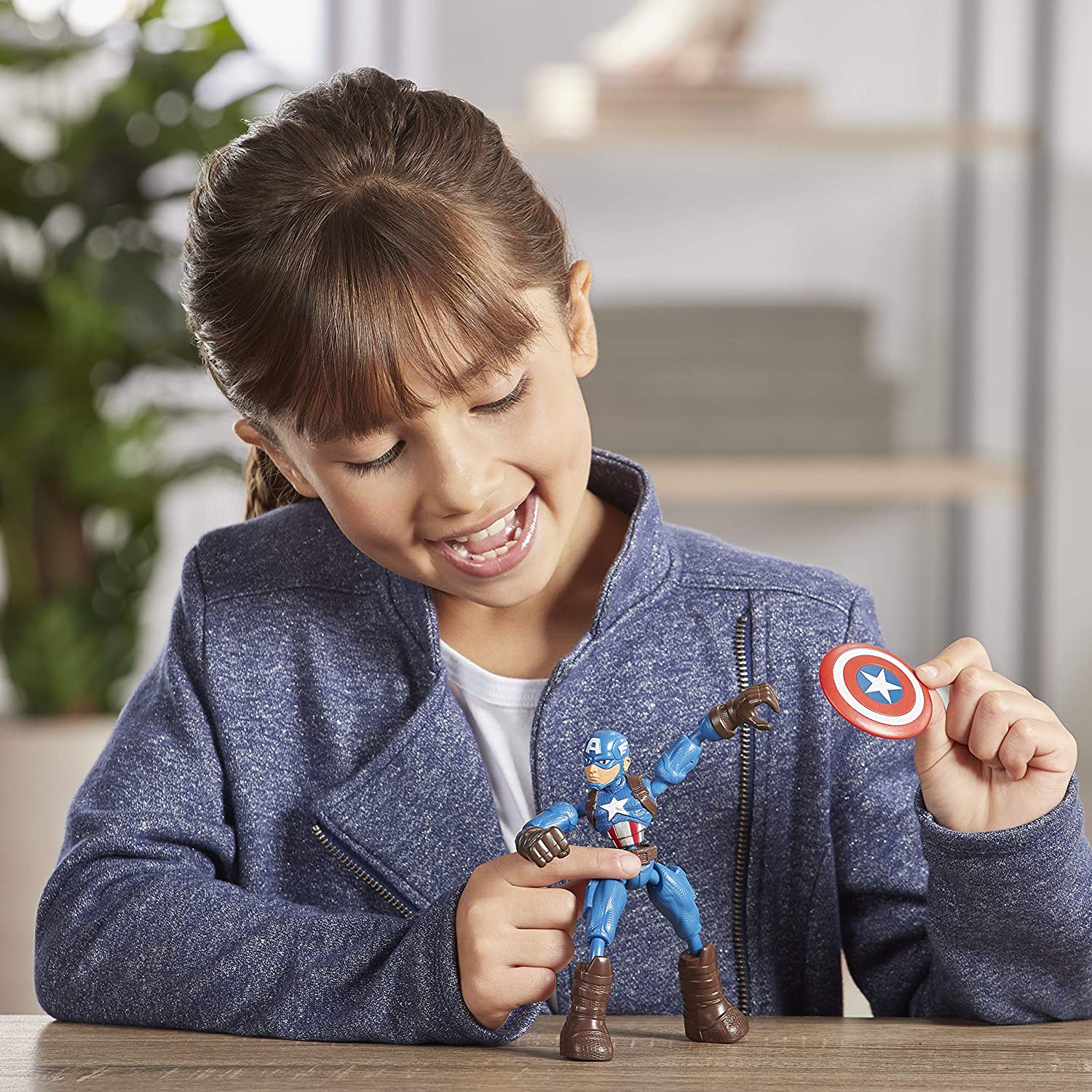 Avengers Bend and Flex Captain America Figure Avengers Bend and Flex Captain America Figure
