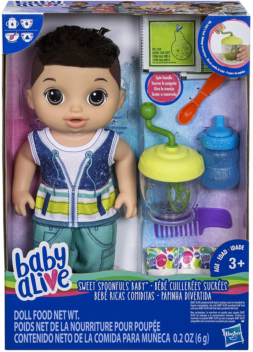 Baby Alive Sweet Spoonfuls Baby Doll Boy Baby Alive Sweet Spoonfuls Baby Doll Boy