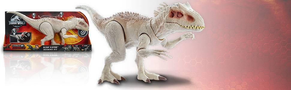 Jurassic World Destroy ‘N Devour Indominus Rex with Chomping Mouth Jurassic World Destroy ‘N Devour Indominus Rex with Chomping Mouth