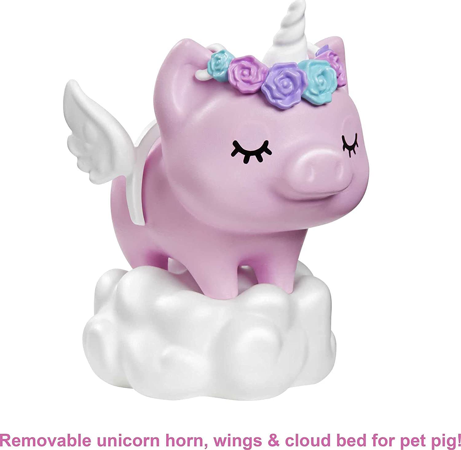 Barbie Extra Doll Pink Fluffy Coat with Pet Unicorn Pig Barbie Extra Doll Pink Fluffy Coat with Pet Unicorn Pig