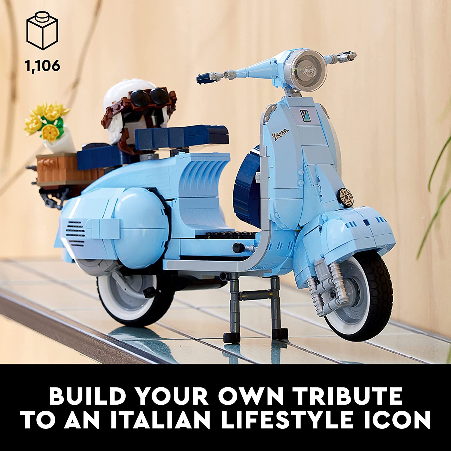 LEGO Vespa 125 10298 Model Building Kit LEGO Vespa 125 10298 Model Building Kit