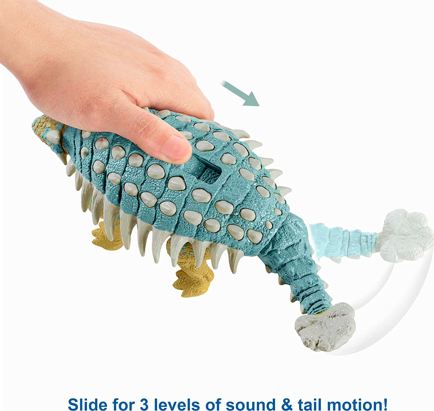 Jurassic World Roar Attack Ankylosaurus Bumpy Dinosaur Figure Jurassic World Roar Attack Ankylosaurus Bumpy Dinosaur Figure