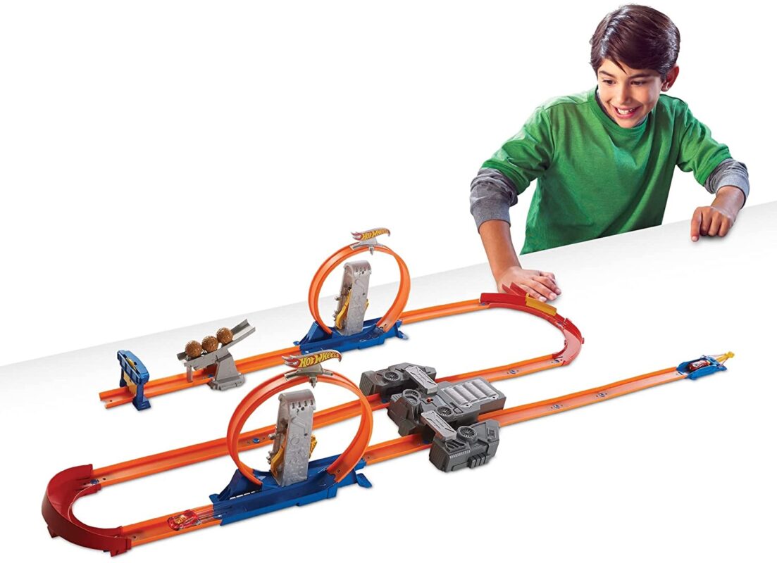 Hot Wheels Track Builder Stunt Box