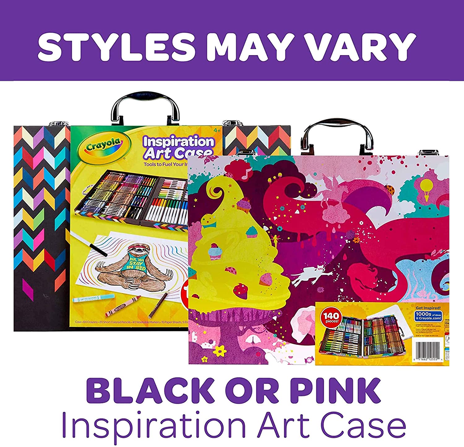 Crayola Inspiration Art Case 140 Count Crayola Inspiration Art Case 140 Count