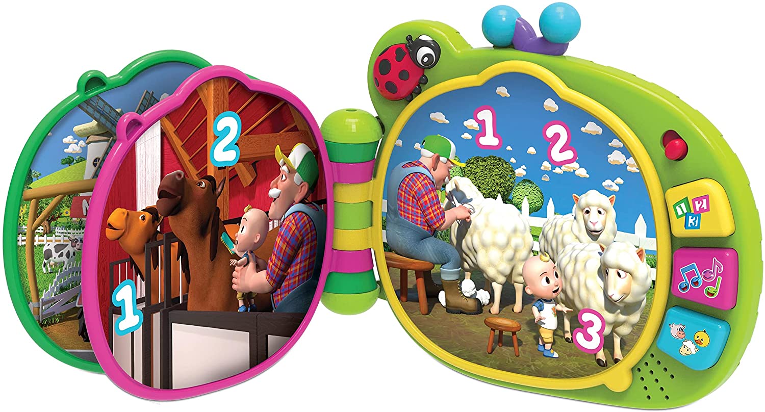 Just Play CoComelon Learning Book Interactive Toy Just Play CoComelon Learning Book Interactive Toy