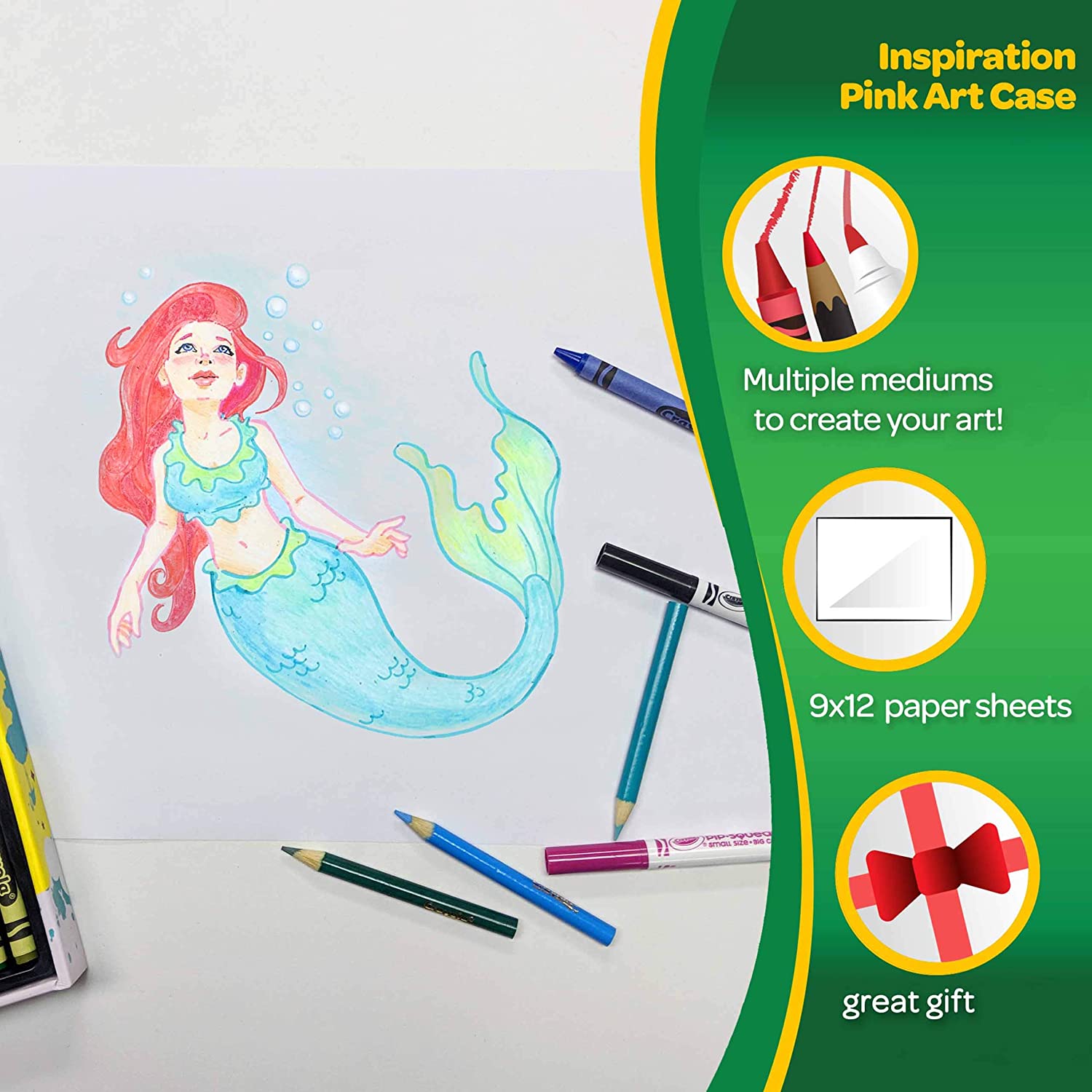 Crayola Inspiration Art Case 140 Count Crayola Inspiration Art Case 140 Count