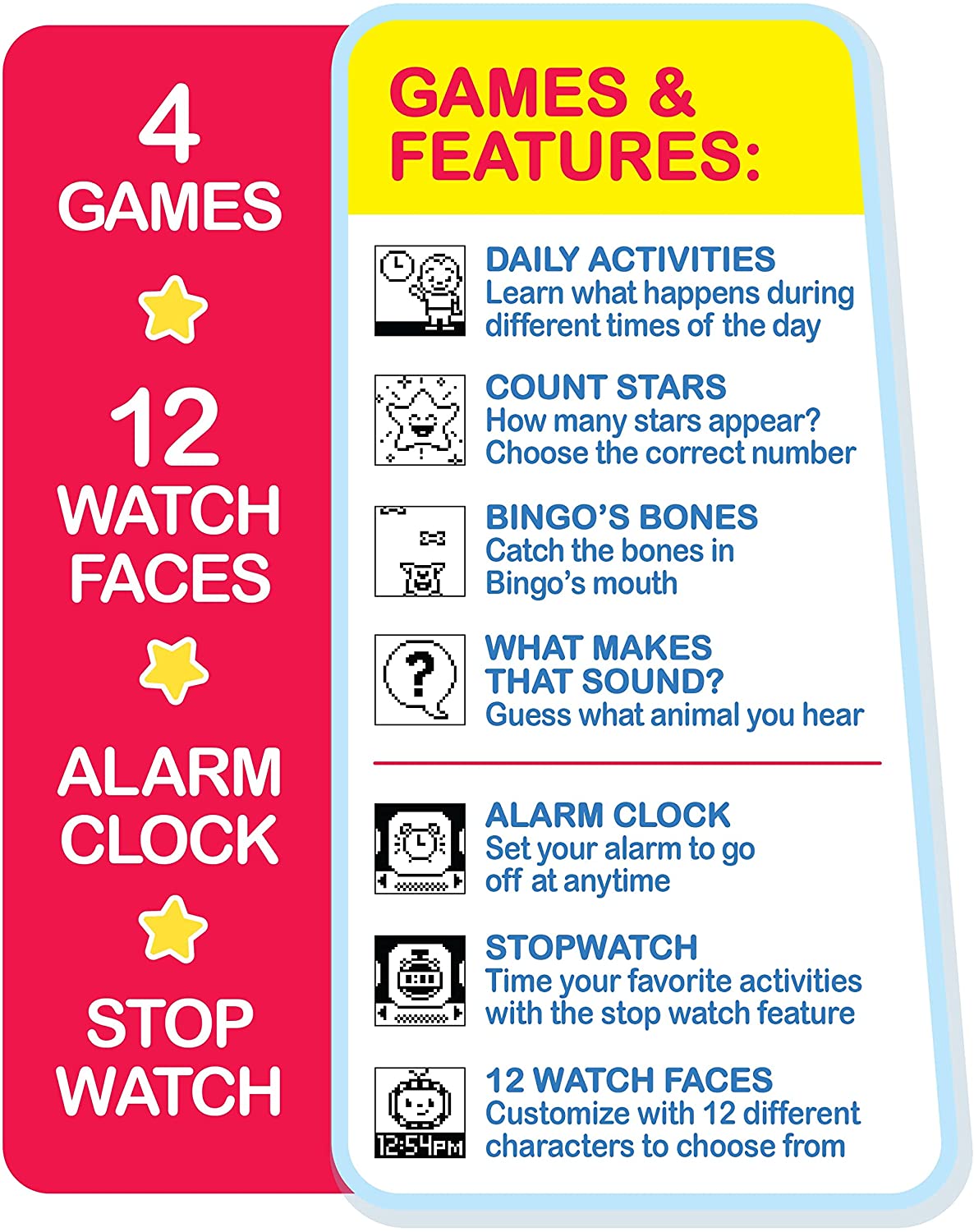 CoComelon JJ’s Learning Smart Watch Toy for Kids CoComelon JJ’s Learning Smart Watch Toy for Kids