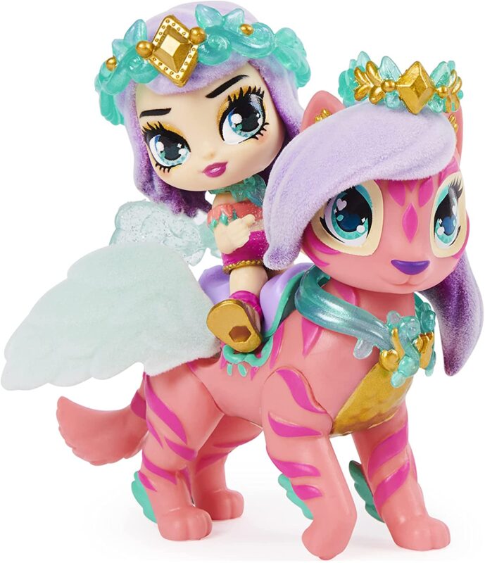 Hatchimals Pixies Riders Radiant Roxy Pixie and Tigrette Glider Set