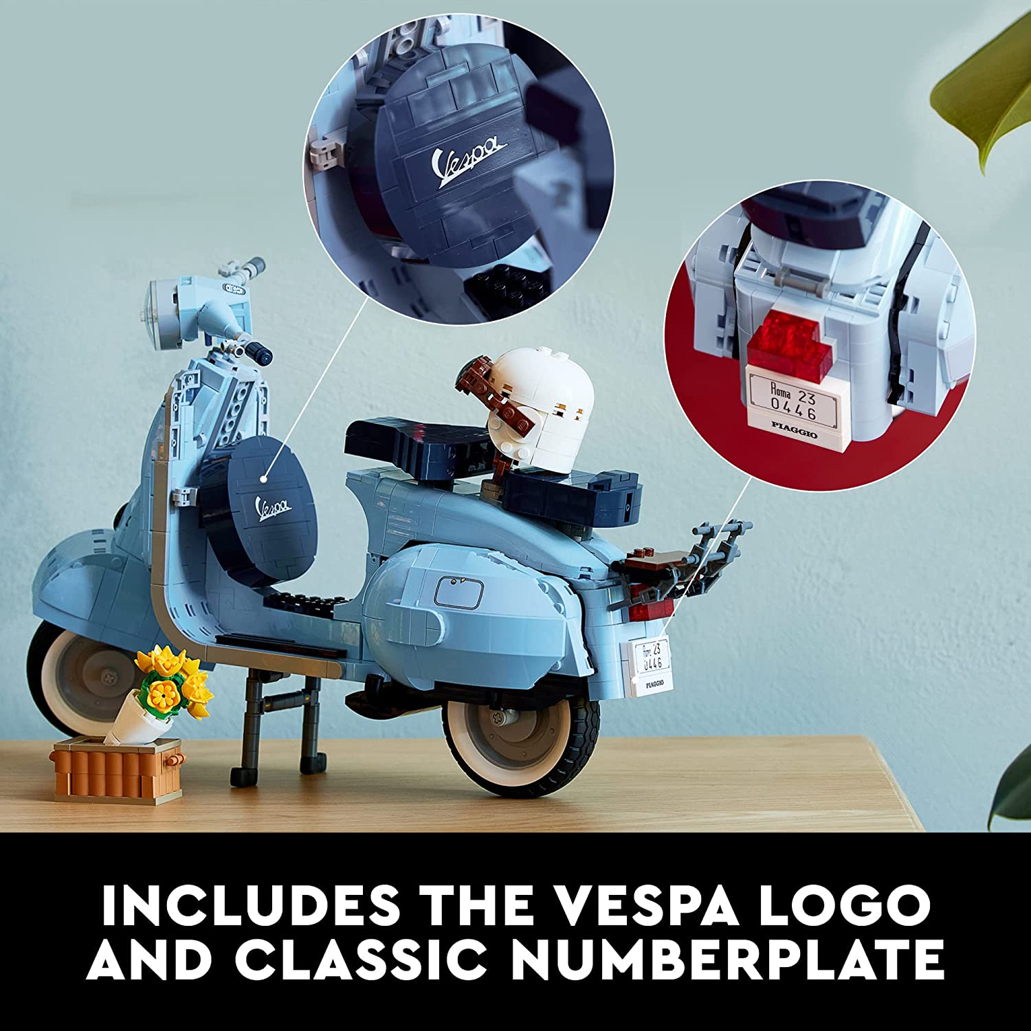 LEGO Vespa 125 10298 Model Building Kit LEGO Vespa 125 10298 Model Building Kit