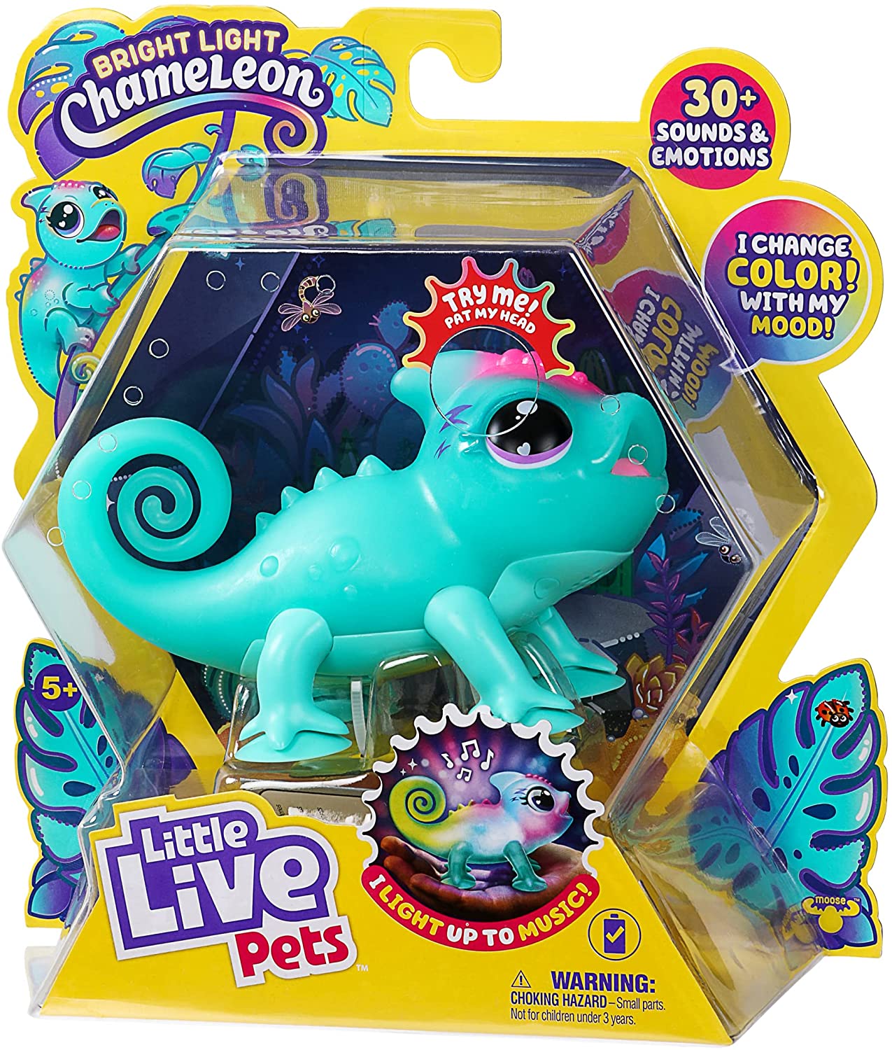 Little Live Pets - Sunny The Bright Light Chameleon Little Live Pets - Sunny The Bright Light Chameleon