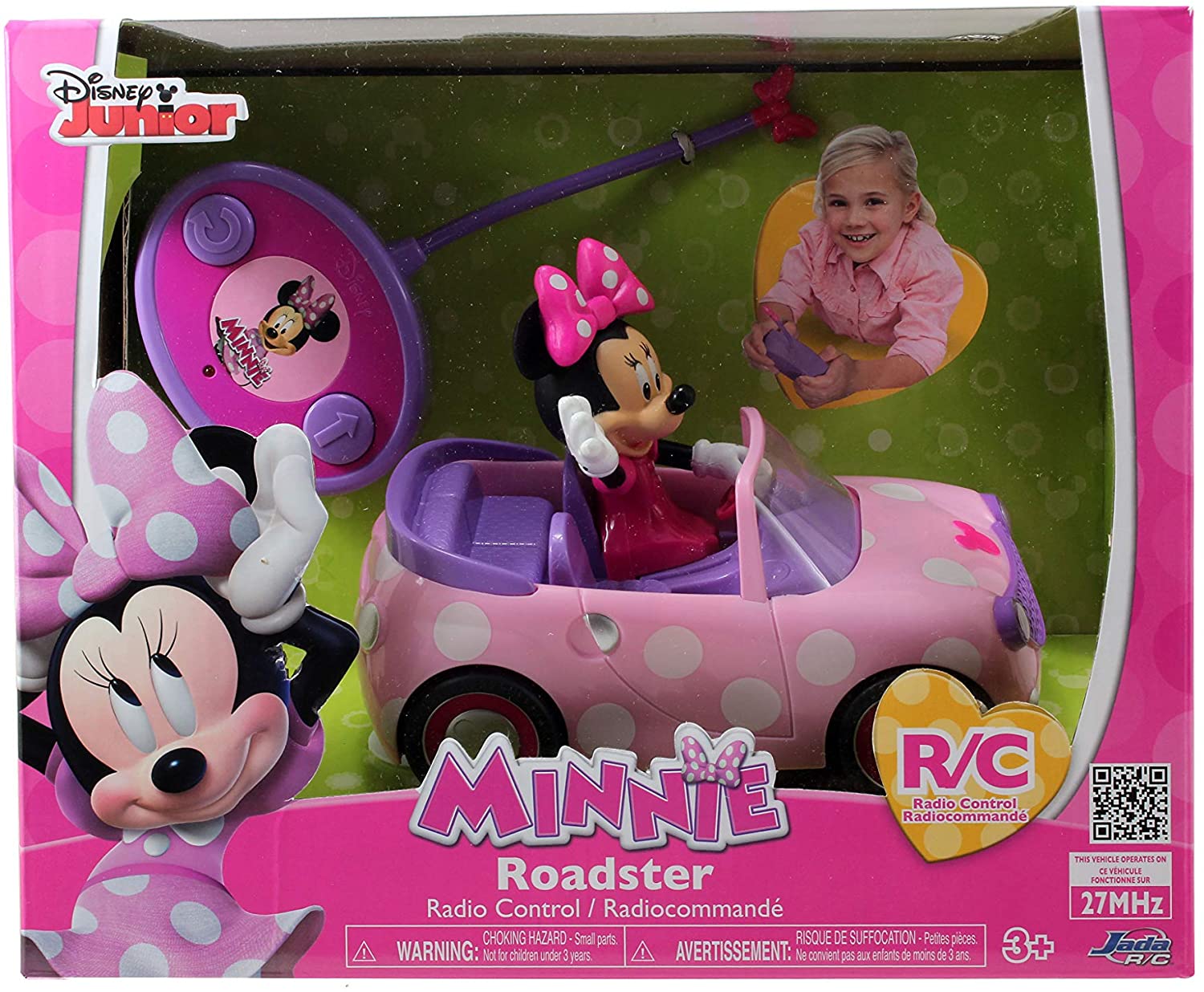 Disney Junior Minnie Mouse Roadster RC Car Disney Junior Minnie Mouse Roadster RC Car