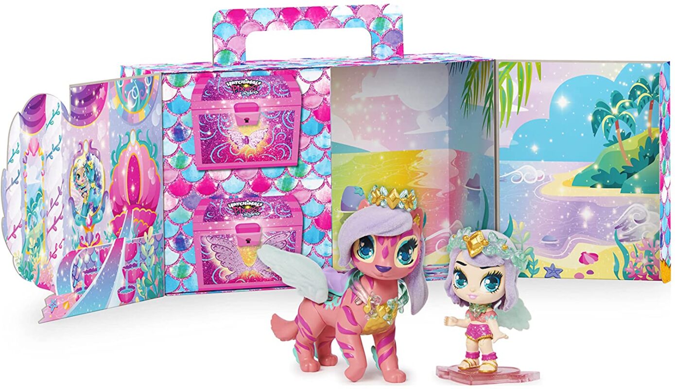 Hatchimals Pixies Riders Radiant Roxy Pixie and Tigrette Glider Set